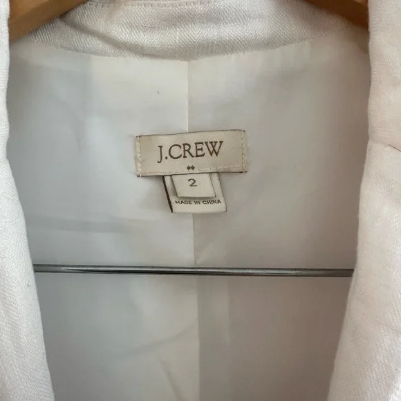 J.Crew Classic Linen Blazer - Picture 2 of 3